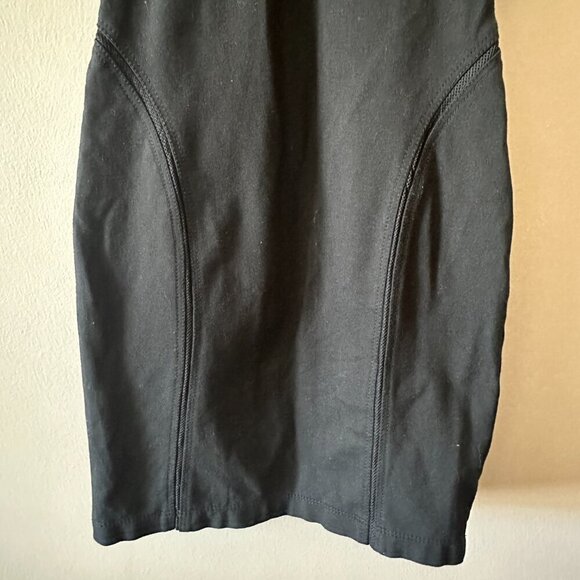 Women's XS Sanctuary Little Black Dress Sleeveless Bodycon - Picture 5 of 8
